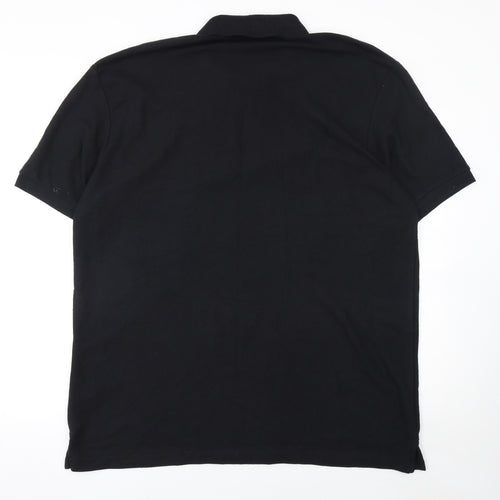 Gildan Men’s Black 3XL Polo Shirt Timothy Taylor’s Logo Regular Fit