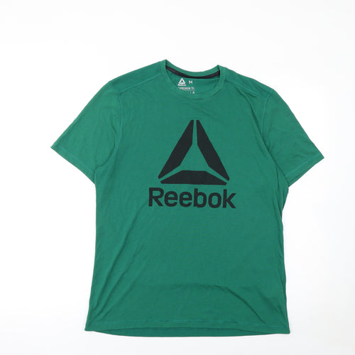 Reebok Men’s Green Supremium Speedwick T-Shirt Size M