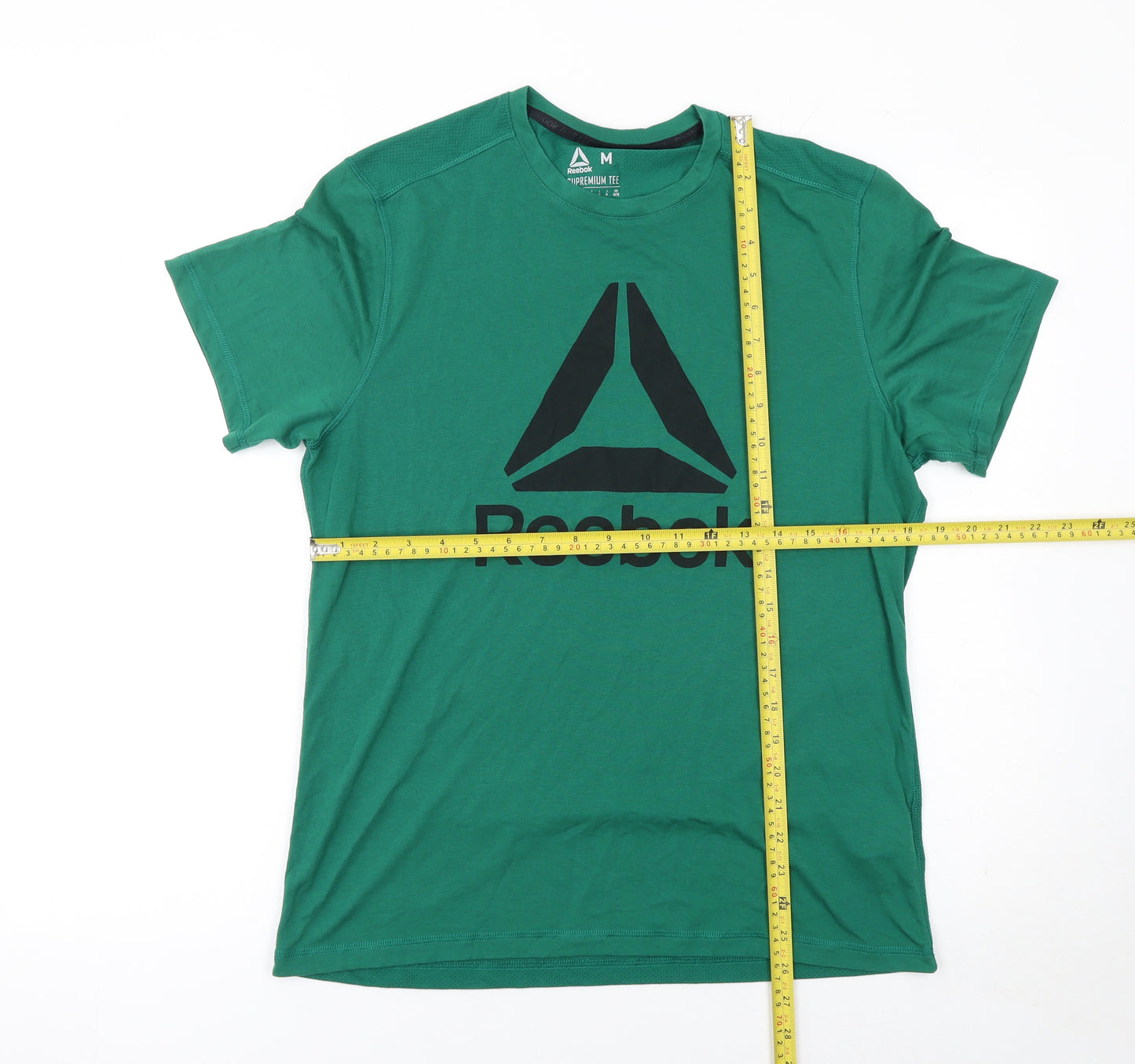 Reebok Men’s Green Supremium Speedwick T-Shirt Size M
