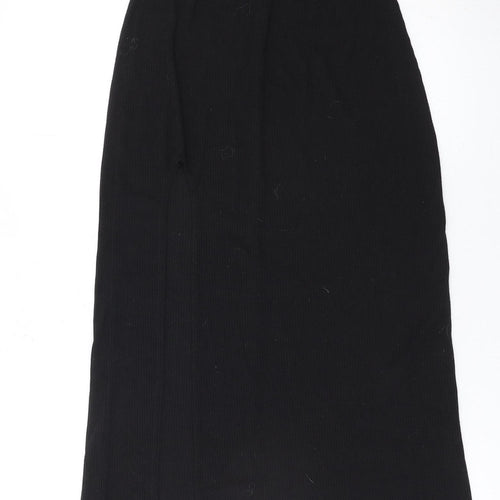 ASOS Women’s Black Midi Pencil Skirt Size 6 Stretch Jersey