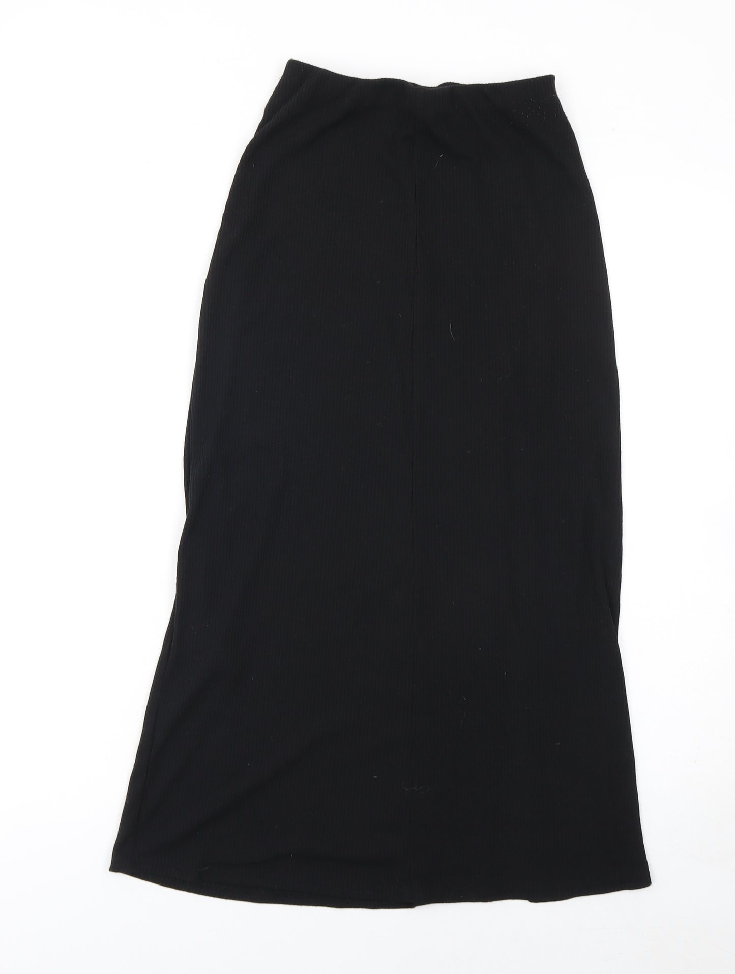 ASOS Women’s Black Midi Pencil Skirt Size 6 Stretch Jersey