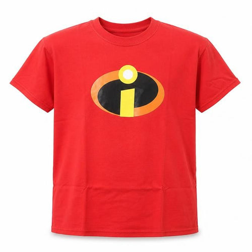 Fruit of the Loom Boys Red The Incredibles T-Shirt 9-10 Years Superhero Logo