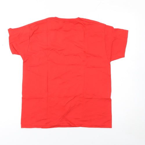 Fruit of the Loom Boys Red The Incredibles T-Shirt 9-10 Years Superhero Logo