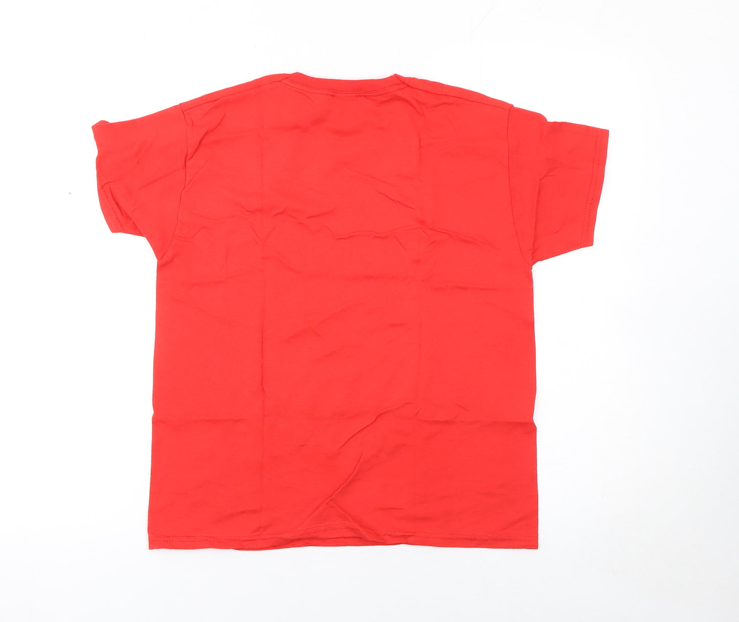 Fruit of the Loom Boys Red The Incredibles T-Shirt 9-10 Years Superhero Logo