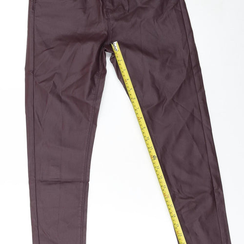Rant & Rave Women's Brown High Rise Skinny Jeggings Size 10