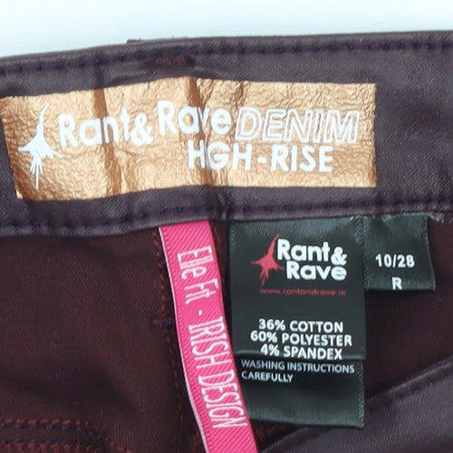 Rant & Rave Women's Brown High Rise Skinny Jeggings Size 10