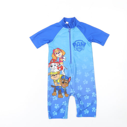 Dunnes Stores Boys Blue PAW Patrol One Piece Swimsuit 2 Years