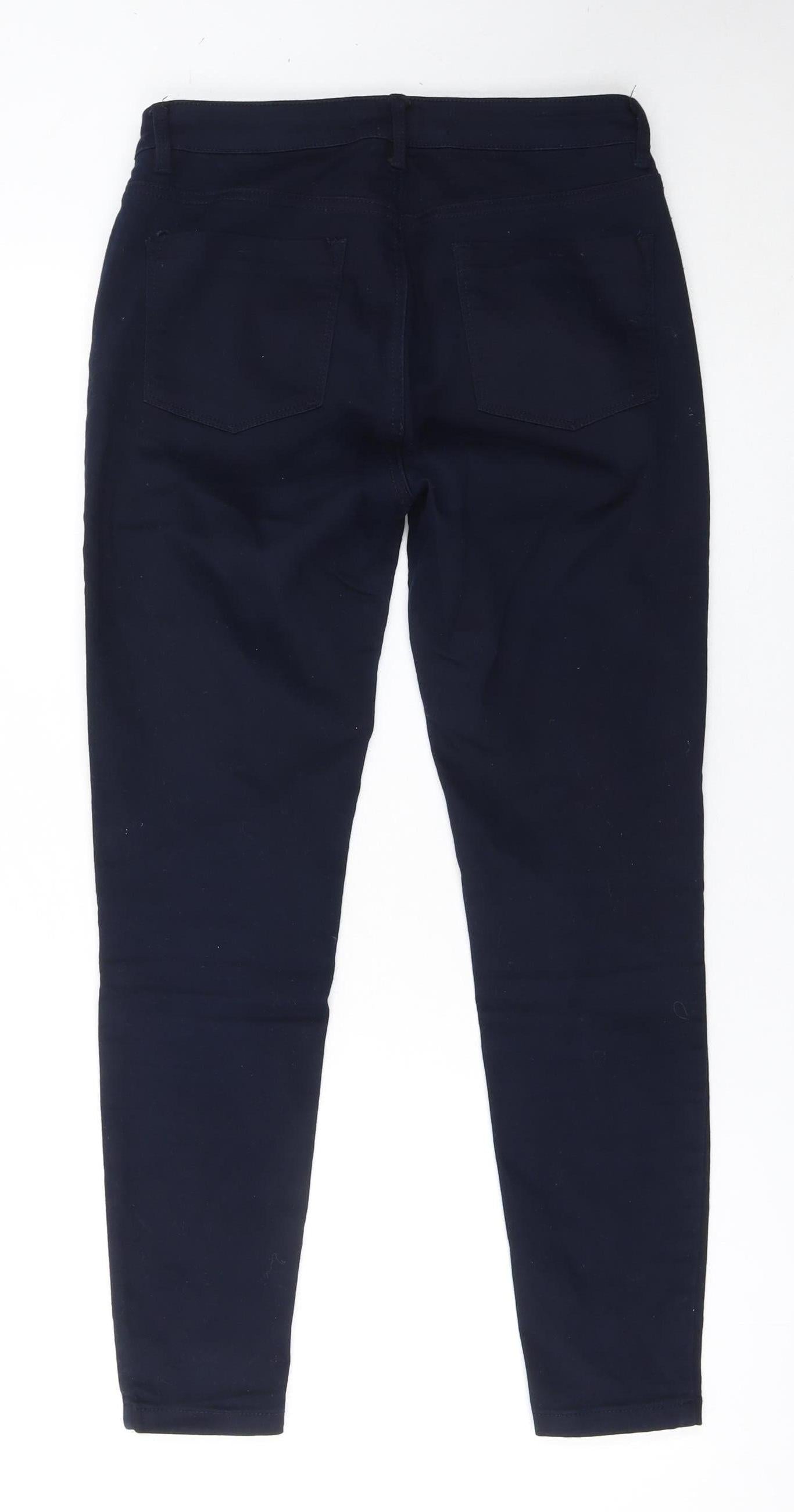 St. Bernard Women’s Navy Blue Skinny Jeans Size 10 Slim Fit 27in Leg