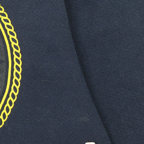 Soffe Womens Navy Blue US Navy Pullover Hoodie Size S Cotton Blend
