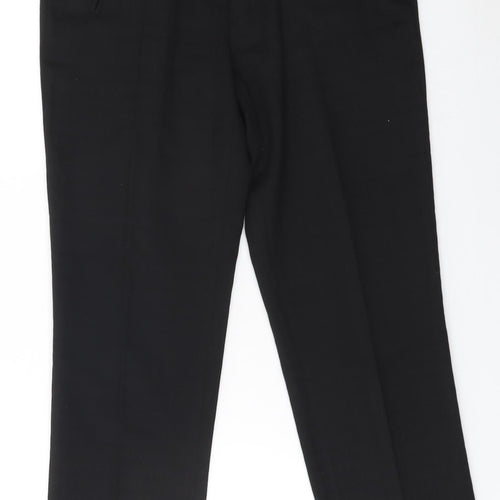 More & More Womens Black Size 10 Straight Leg Tailored Trousers