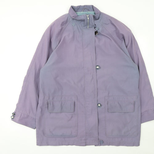 The Dales Collection Women's Purple XL Rain Coat Jacket