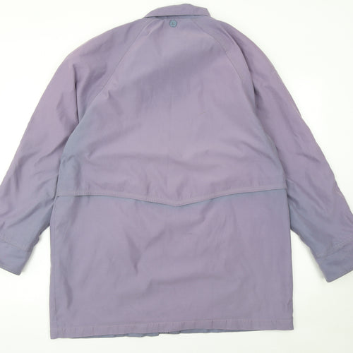 The Dales Collection Women's Purple XL Rain Coat Jacket