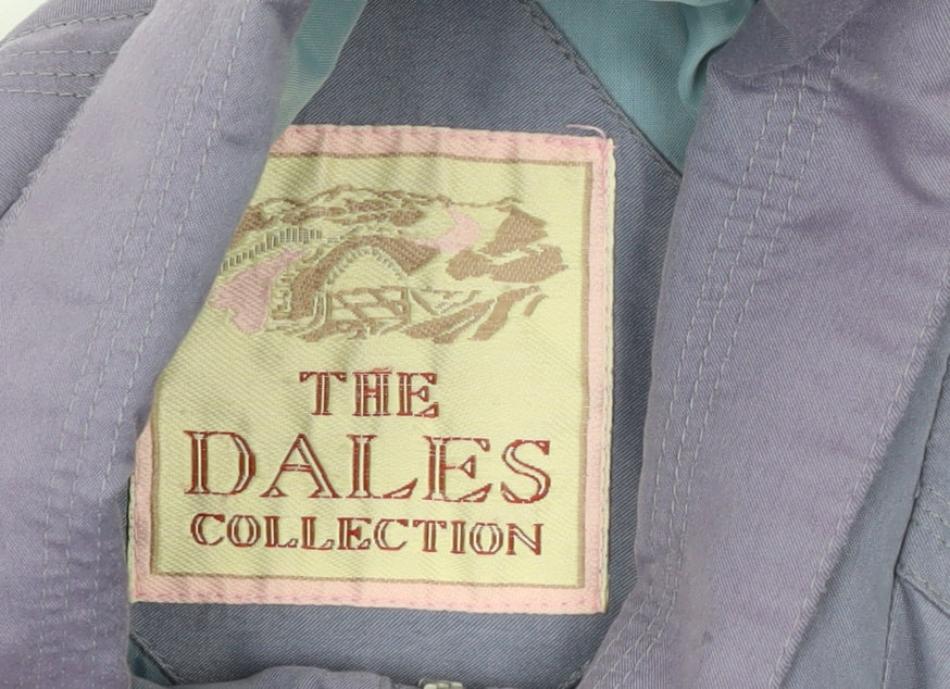 The Dales Collection Women's Purple XL Rain Coat Jacket