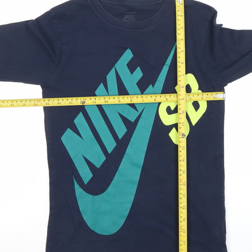 Nike Boys Blue Long Sleeve SB Graphic T-Shirt 10-12 Years Skate Tee