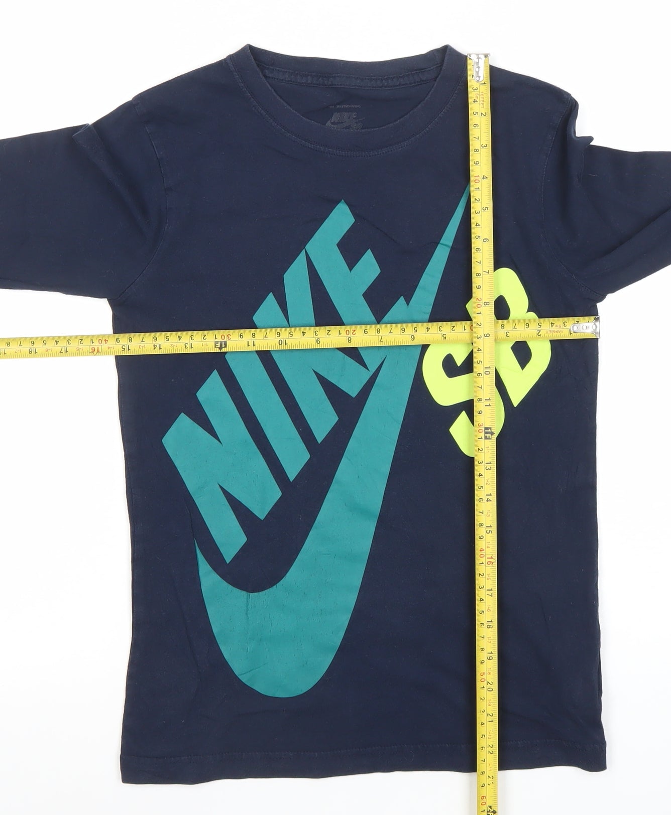 Nike Boys Blue Long Sleeve SB Graphic T-Shirt 10-12 Years Skate Tee