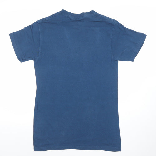 Delta Pro Weight Men's Blue Boulder Colorado Cotton T-Shirt Size S