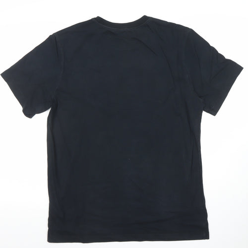 Nike Jordan Jumpman Black Cotton Crew Neck Men's T-Shirt M
