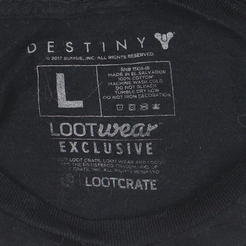 Destiny Lootwear Exclusive Men's Black Size L Graphic T-Shirt