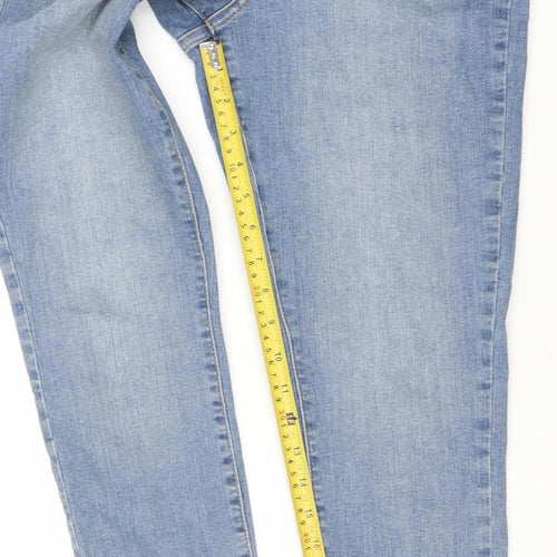 Vero Moda Women’s Blue Skinny Denim Jeans Size 12 Slim Fit