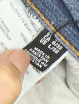Vero Moda Women’s Blue Skinny Denim Jeans Size 12 Slim Fit