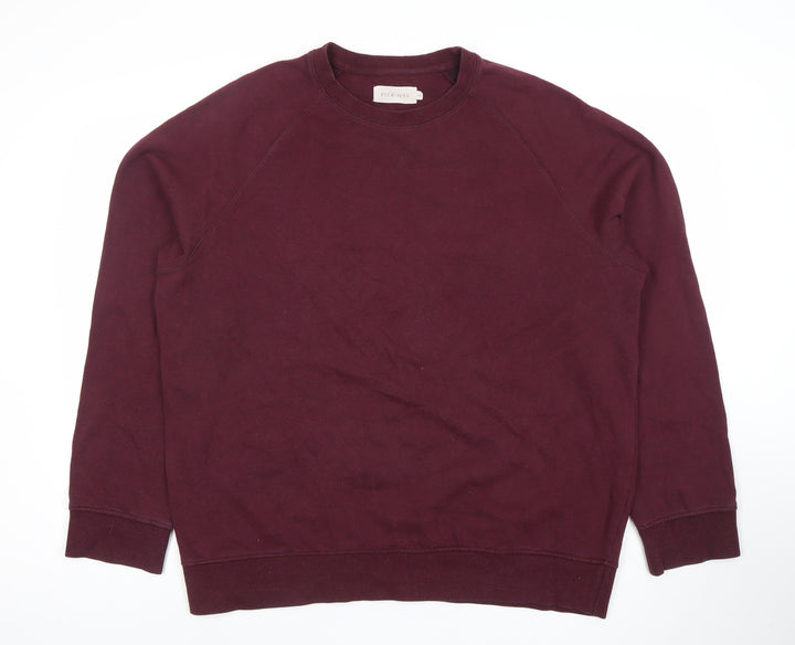 Pier One Mens Brown 2XL Crew Neck Pullover Sweatshirt