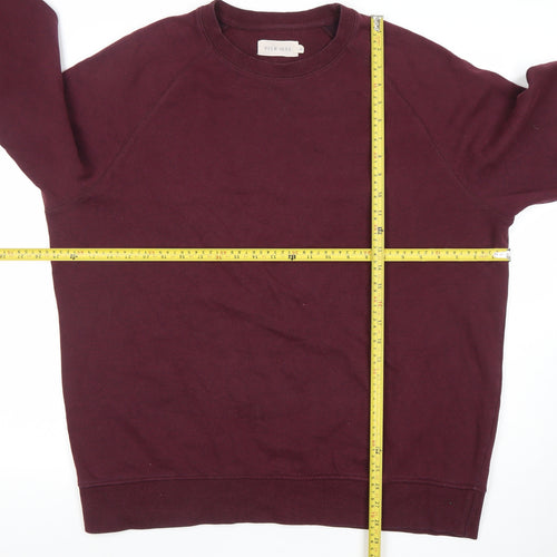 Pier One Mens Brown 2XL Crew Neck Pullover Sweatshirt