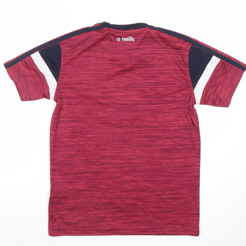 O’Neills Boys Red Short Sleeve Gaelic Football Jersey Top Age 10-11 Years