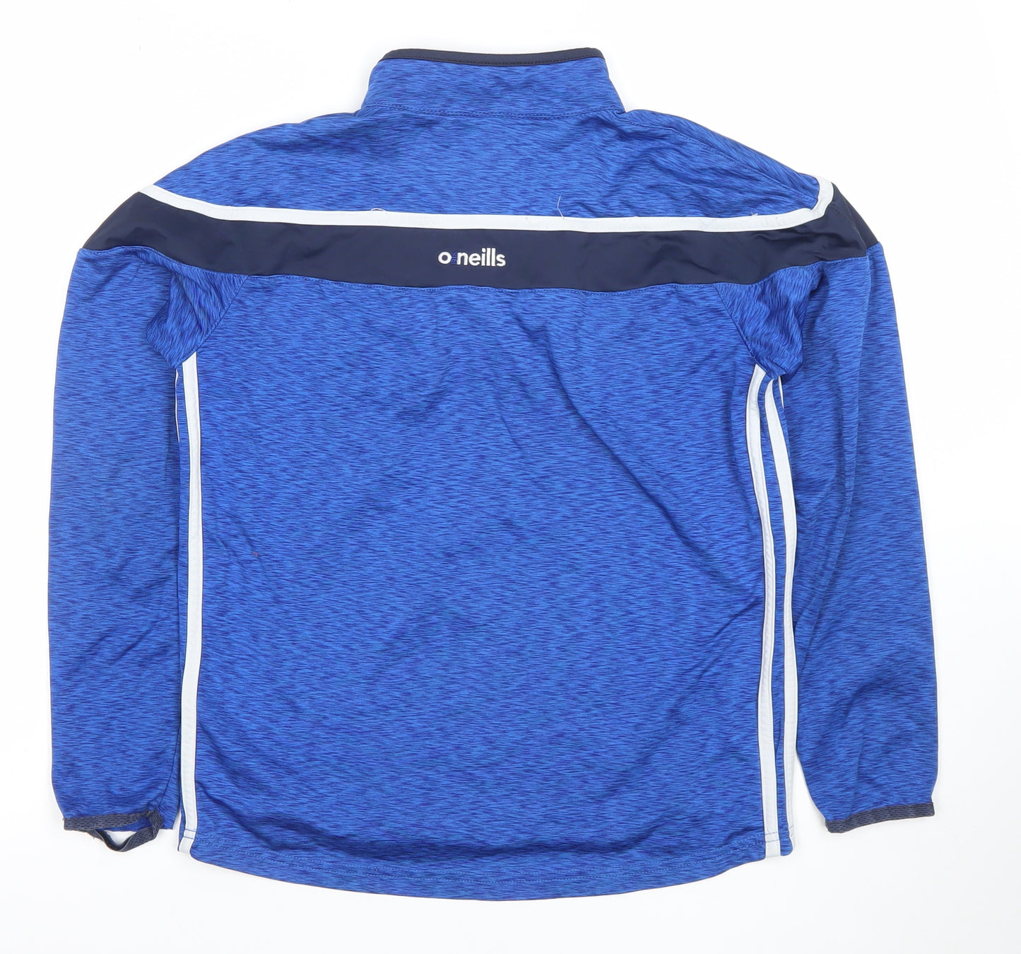 O'Neills Boys Blue 10-11 Years 1/4 Zip Pullover Sports Sweatshirt