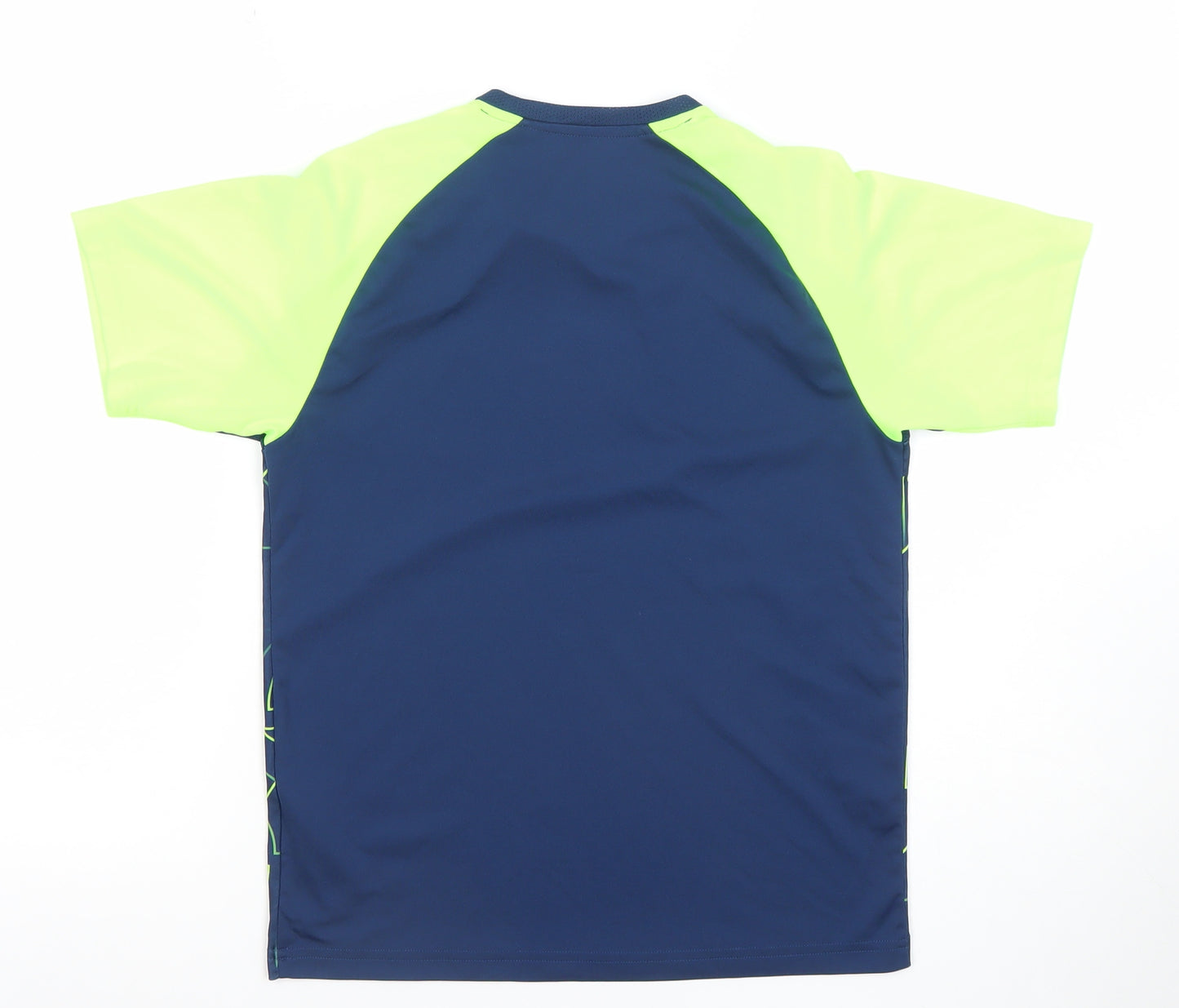 Puma Boys Blue Geometric DryCELL Sports T-Shirt 11-12 Years