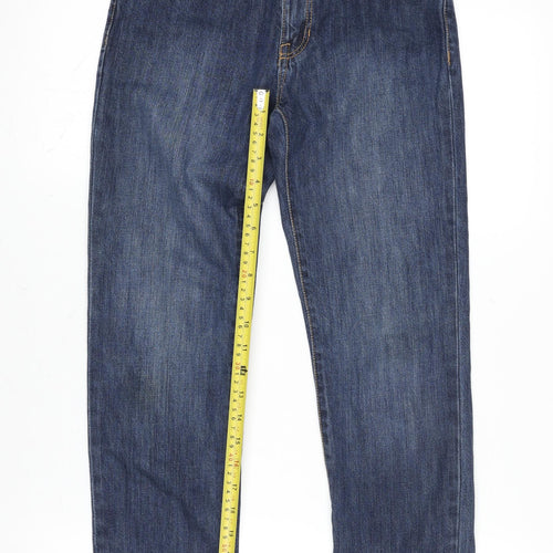 GAP Girls Blue Denim Regular Fit Girlfriend Jeans Age 12 Years