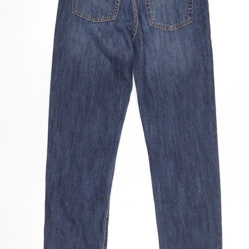 GAP Girls Blue Denim Regular Fit Girlfriend Jeans Age 12 Years