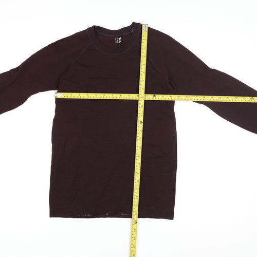 Sweaty Betty Women's Brown Long Sleeve Slim Fit Activewear Top S