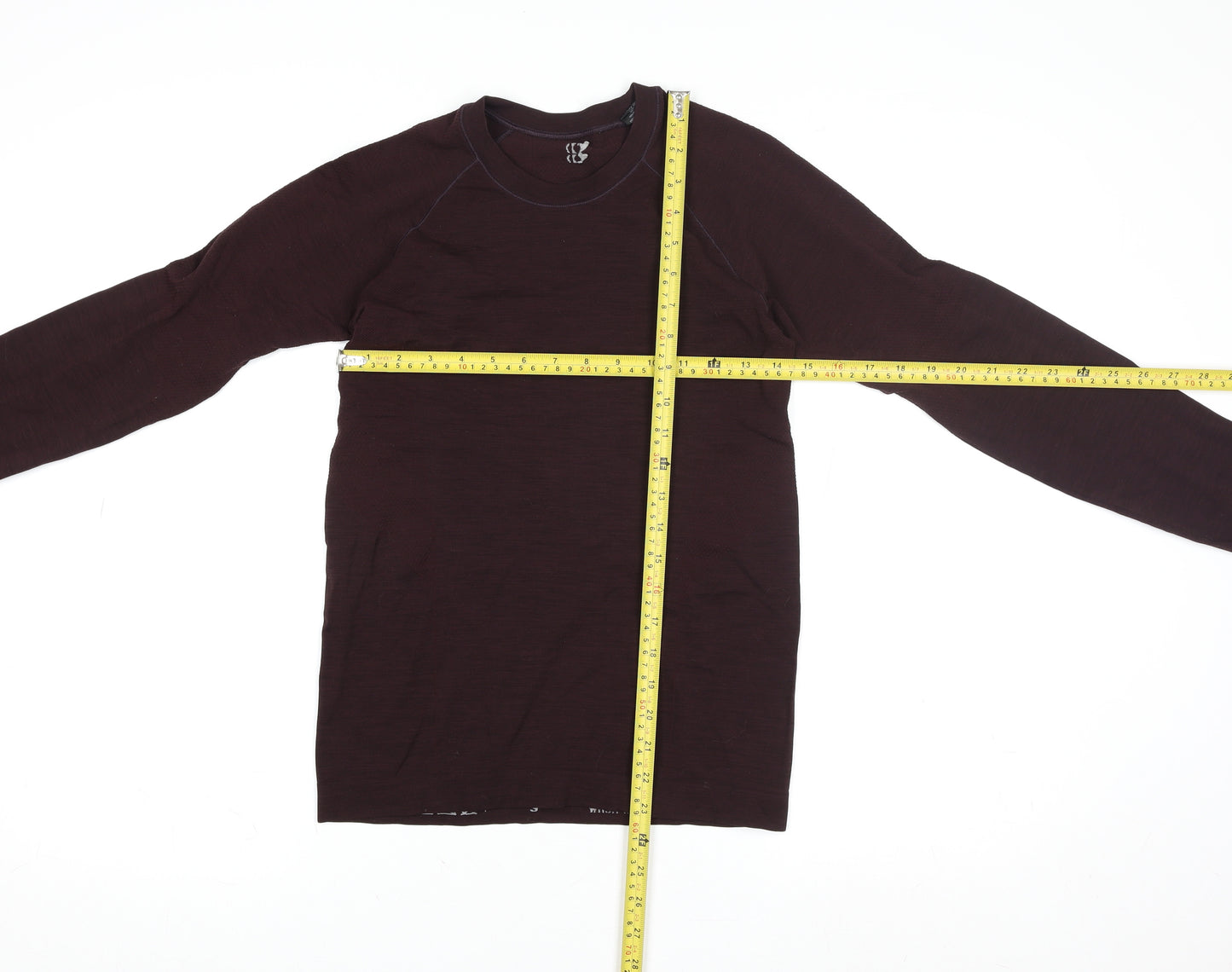 Sweaty Betty Women's Brown Long Sleeve Slim Fit Activewear Top S