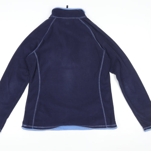 Mountain Warehouse Men's Blue Fleece Half Zip Jacket Size S