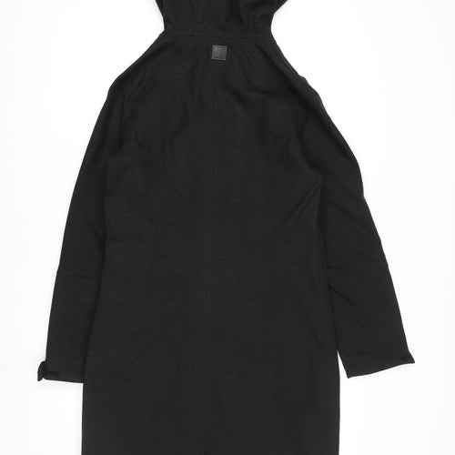 Marks and Spencer Men’s Black Hooded Softshell Rain Coat Size 36 Regular