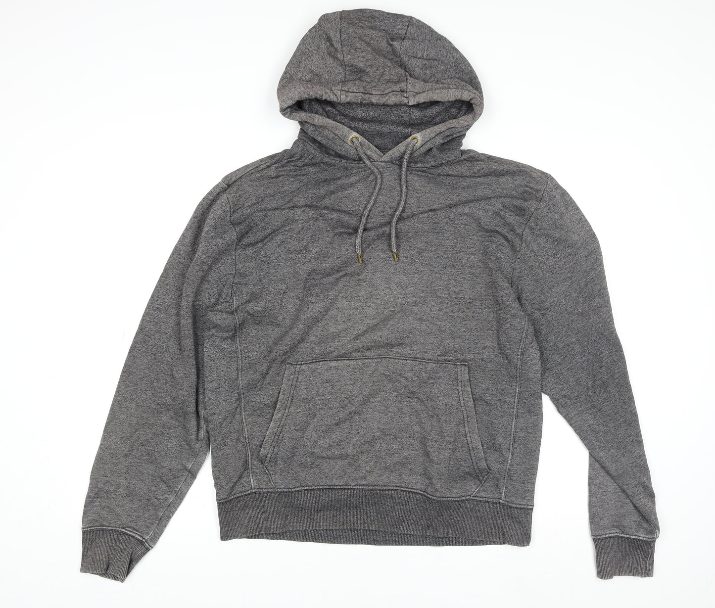 George Women’s Grey Pullover Hoodie Medium Hooded Sweatshirt Casual