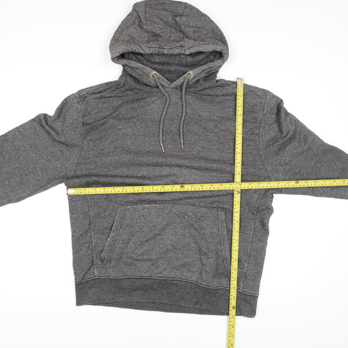 George Women’s Grey Pullover Hoodie Medium Hooded Sweatshirt Casual