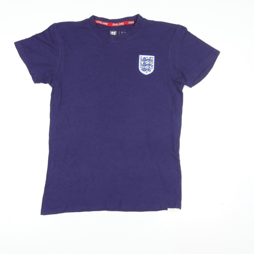 Fanatics England Men's Blue XS Cotton Football T-Shirt