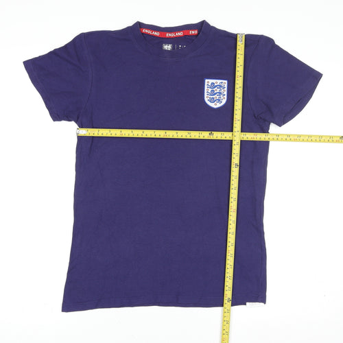 Fanatics England Men's Blue XS Cotton Football T-Shirt