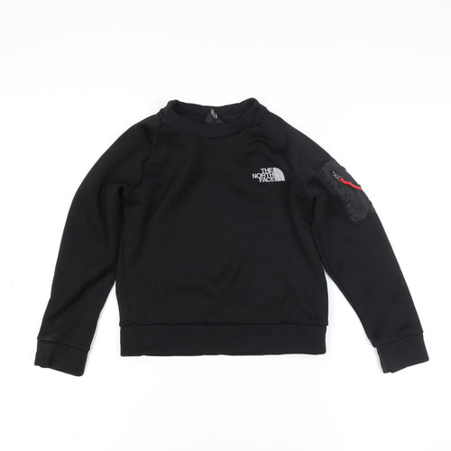 The North Face Boys Black Softshell Active Jacket Size S