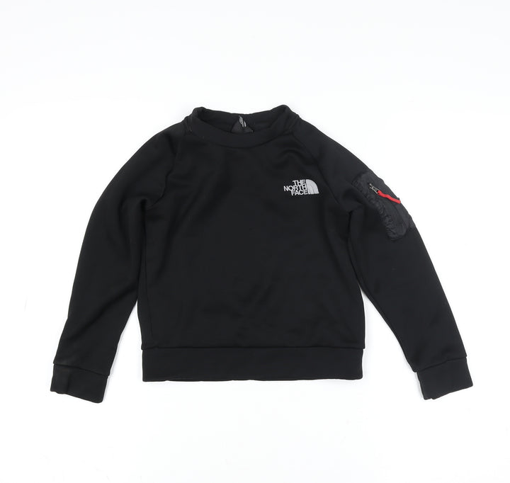 The North Face Boys Black Softshell Active Jacket Size S