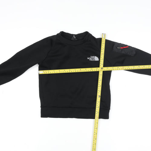 The North Face Boys Black Softshell Active Jacket Size S