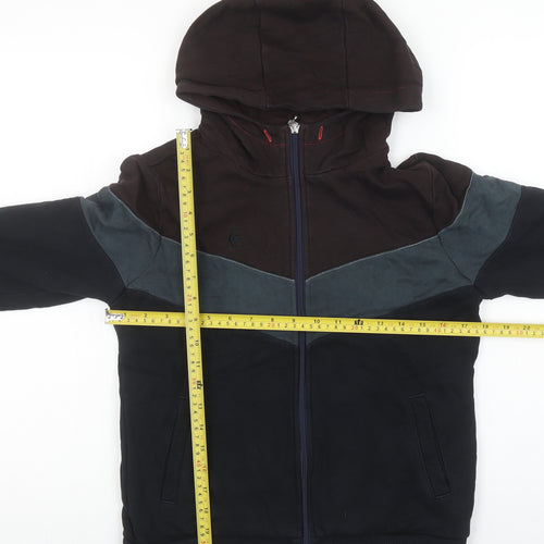 Le Coq Sportif Boys Multicoloured Full Zip Hoodie L Cotton Fleece