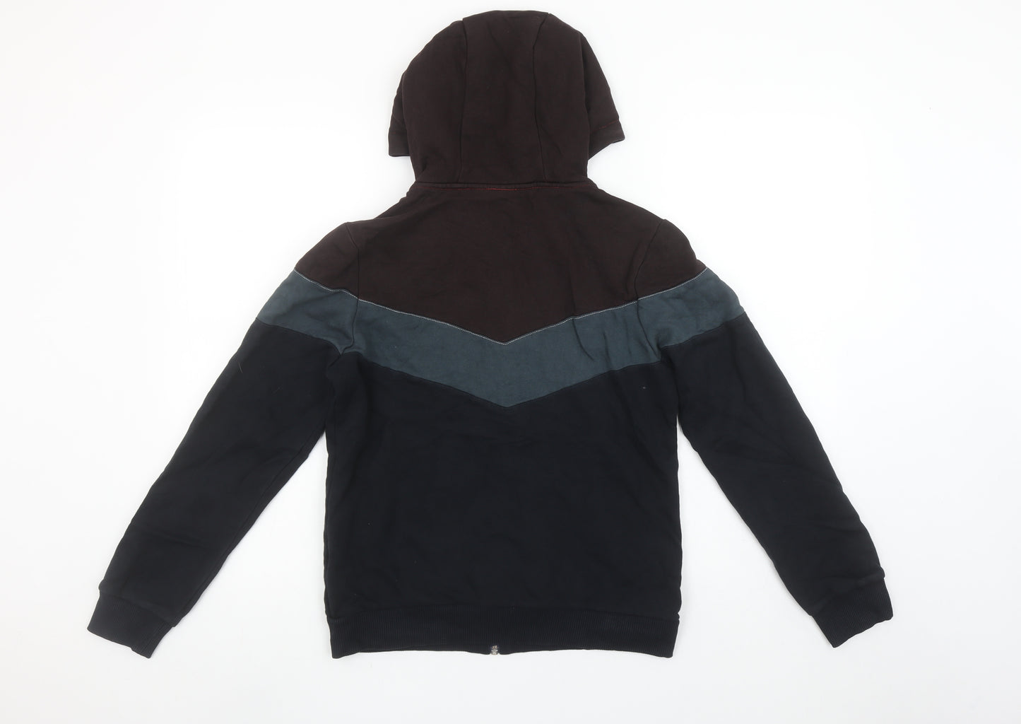 Le Coq Sportif Boys Multicoloured Full Zip Hoodie L Cotton Fleece