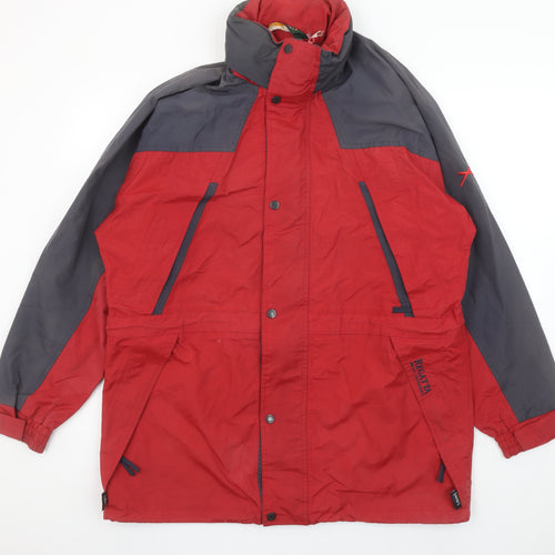 Regatta Men's Red Grey Waterproof Parka Jacket M 40in Outdoor Hiking