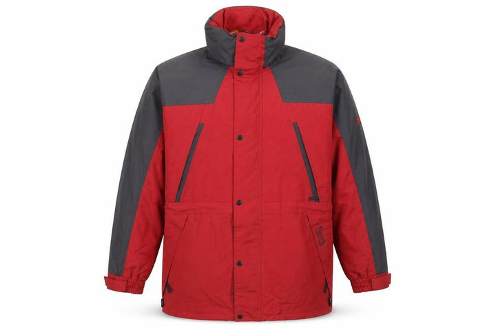 Regatta Men's Red Grey Waterproof Parka Jacket M 40in Outdoor Hiking