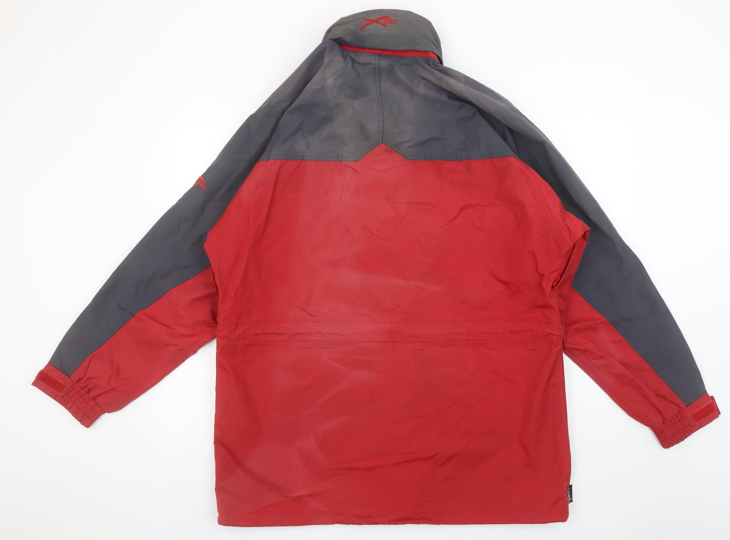 Regatta Men's Red Grey Waterproof Parka Jacket M 40in Outdoor Hiking