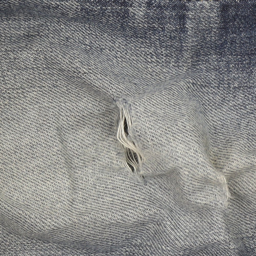 Carhartt Men’s Blue Straight Fit 32x34 Distressed Denim Jeans