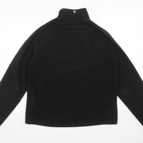 Craghoppers Men's Black Fleece 1/2 Zip Pullover Sweatshirt Size S