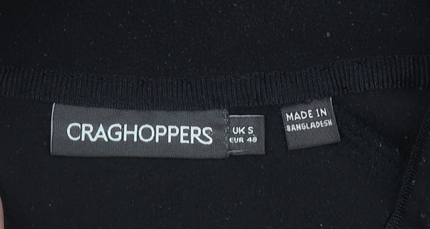 Craghoppers Men's Black Fleece 1/2 Zip Pullover Sweatshirt Size S